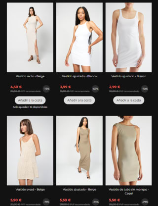 Descuentazos hasta 85% Pull&Bear ropa y calzado a precios de locura