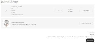 60% + 10% kassakorting bij Ti Sento Milano