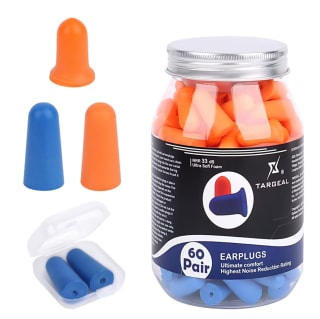 Bote con 60 pares de tapones SWOUEKO de gomaespuma para los oídos por solo 5,59€