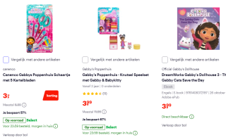 Gabby's Poppenhuis Kitty Camera voor €5,99 bij Bol.com