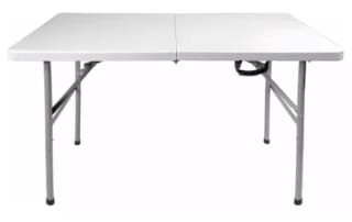 Mesa Plegable de Plástico 1.20m por $587 en Mercado Libre