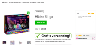 Jumbo Hitster Bingo voor €29,99