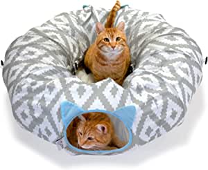 Cama túnel para gatos por $910.99 en Amazon