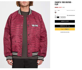 Chaqueta para Hombre Volcom TODD BRATRUD por 56€