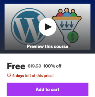 CursoCrea tu embudo de ventas en WordPress gratis