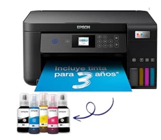 Epson EcoTank ET-2850, Impresora Wifi A4 Multifunción por 199.99€