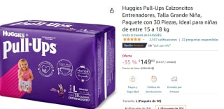 Huggies Pull-Ups Calzoncitos 30 piezas - 15 a 18 kg por $149