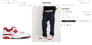 Zapatillas New Balance Sneakers 550 de piel por 90€