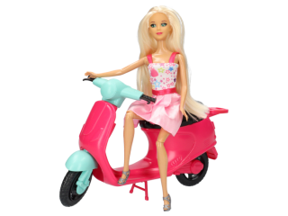 Pop Romana op de scooter voor €7,99 bij de Wibra