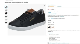 Zapatillas para hombre Jack & Jones Zapatillas Jfwboss PU, por 27,69€