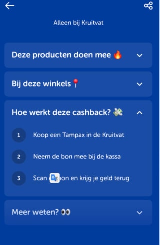 3-in-1 Tampax Compak Pearl gratis bij Kruidvat dmv cashback