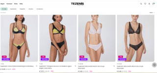 10% descuento en seleccionados desde Tezenis