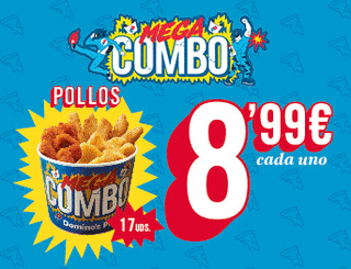 Megacombos en Domino's Pizza por 8,99