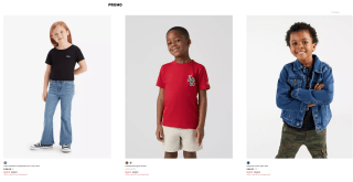 Descuento hasta 30% selección ropa LEVI'S (Miembros de Red Tab)