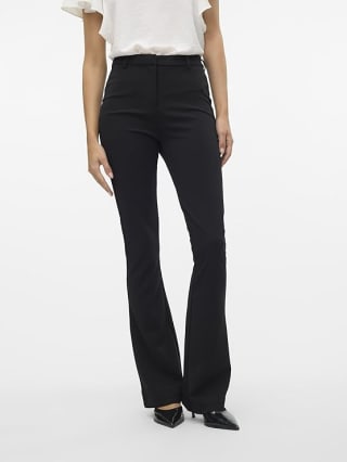 VERO MODA Mr Flared Broek zwart voor €20,23 bij Amazon