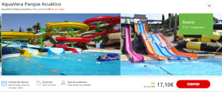 Oferta entrada Aquavera desde solo 17,10€