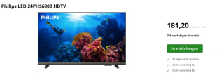 Philips LED 24PHS6808 HDTV voor €181,20 bij Twaiko