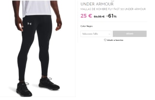 Mallas de Hombre Under Armour Fly Fast 3.0 Tight por 25€