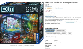 PUzzle Exit® -El estudio oculto: Juego 500 piezas por 5,20€