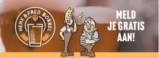 Gratis Henk & Fred Borrel 3 november bij Berghoeve Brouwerij in Den Ham
