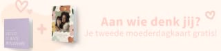 2e moederdagkaartje gratis bij Kaartje2go