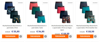 60% korting op Muchachomalo ondergoed bij 1dagactie.nl.