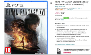 FINAL FANTASY XVI Standard Édition+ Steelbook Exclusif Amazon voor €20,30