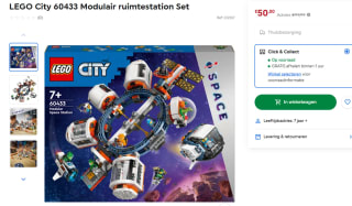 LEGO City 60433 Modulair ruimtestation voor €50 bij Smythstoys