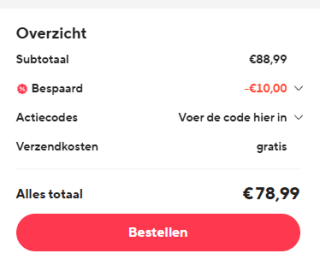 Edifier WH950NB - Bluetooth Over-ear HiRes ANC koptelefoon voor €78,99 dmv code bij Aliexpress