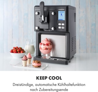 Klarstein Sweet Sundae ijsmachine compressor 1,5 liter voor €256,99 bij Amazon