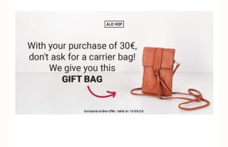 Regalo de bolsa por compras de +30€