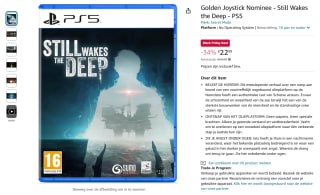 Still Wakes the Deep PS5 voor €22,99 bij Amazon