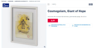 Litho van Koen Vanmechelen Cosmogolem, Giant of Hope voor €24,99 bij de Aldi