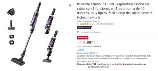 Aspirador Rowenta XNano RH1128 por 99.99€