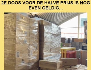 2e doos wijn voor de halve prijs bij Neleman