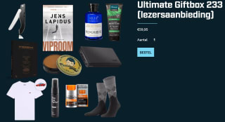 75% Korting op de Ultimate Giftbox 233 van Top Gear OP=OP