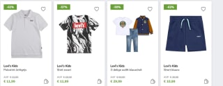 Levi's Kids sale tot 75% korting bij Limango