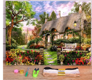 Kit paisaje de punto de cruzpor 16,19€ (40x50cm)