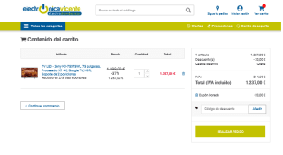 TV LED Sony KD-75X75WL 75" Procesador X1 4K Google TV HDR por 1,237€