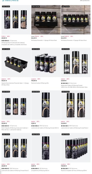 Hasta -50% Cyber Monday en XLMoto.