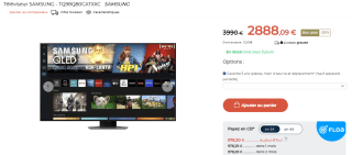 Téléviseur SAMSUNG - TQ98Q80CATXXC SAMSUNG à 2.888,09€