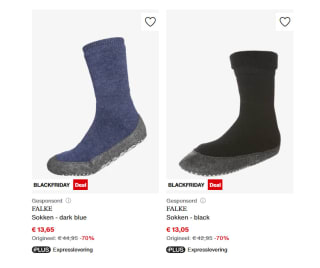 Falke Merino Cosyshoe unisex sloffen met 70% korting bij Zalando