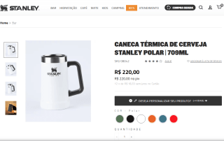 Caneca Térmica de Cerveja da Stanley de 709ml - R$ 220,00