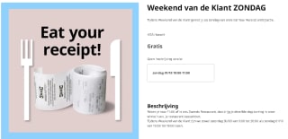 Gratis ontbijt tussen 10 en 11u op zondag bij Ikea