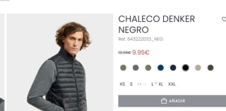 Chaleco Denker - Alvaro Moreno por solo 9,95€