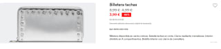 Billetera de tachas Lefties por 3.99€