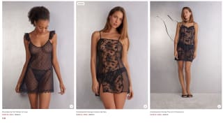50% descuento en Combinaciones de encajé y Picardías desde solo 19,95€ en Intimissimi
