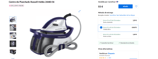 Centro de Planchado Russell Hobbs 24440-56 por 55€