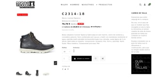 Botas Coronel Tapiocca piel de vacuno y Nobuck por solo 76,76€