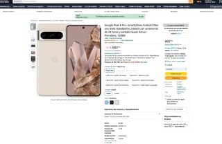 Móvil Google Pixel 8 Pro Porcelana 128GB por solo 674€